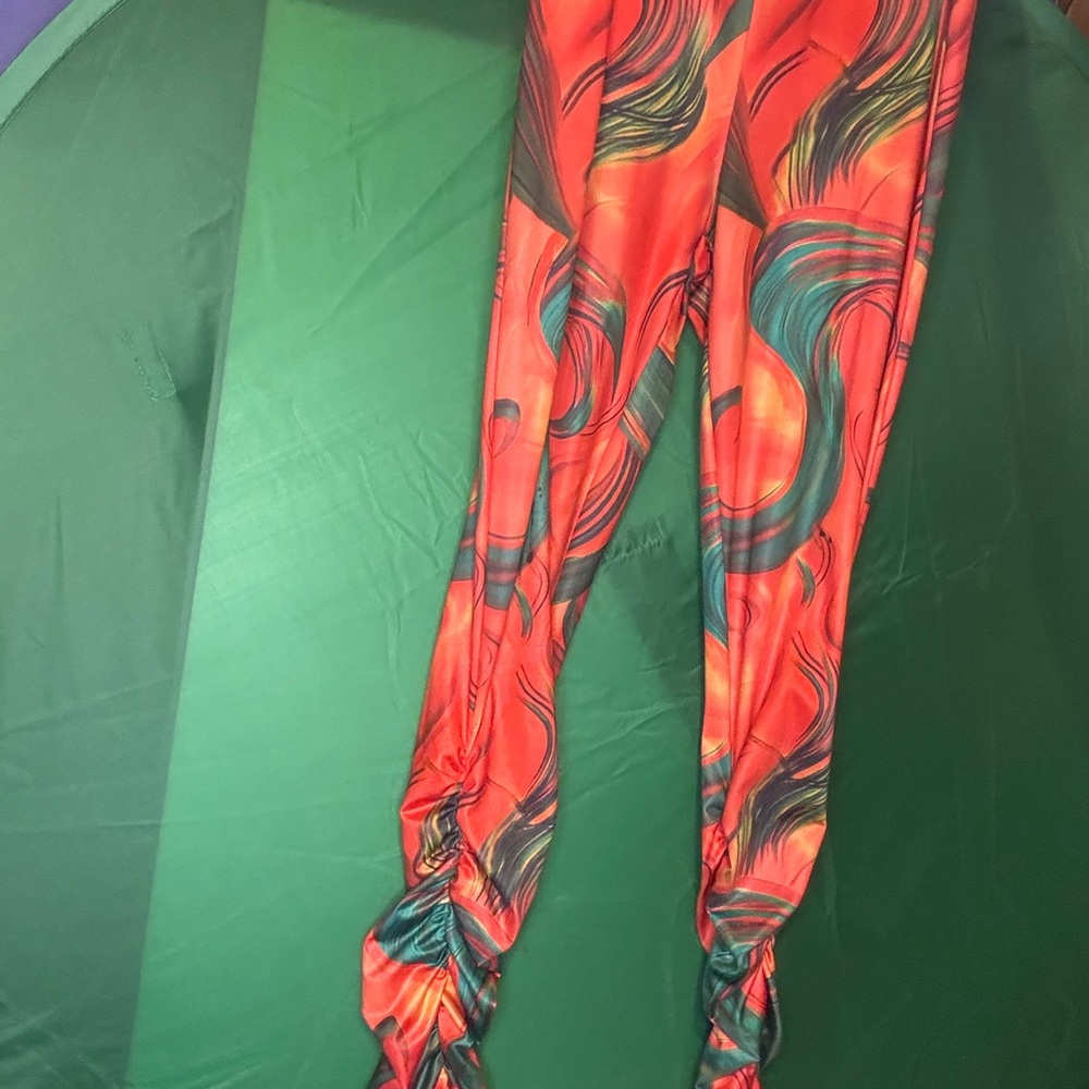 Vibrant Abstract Leggings
